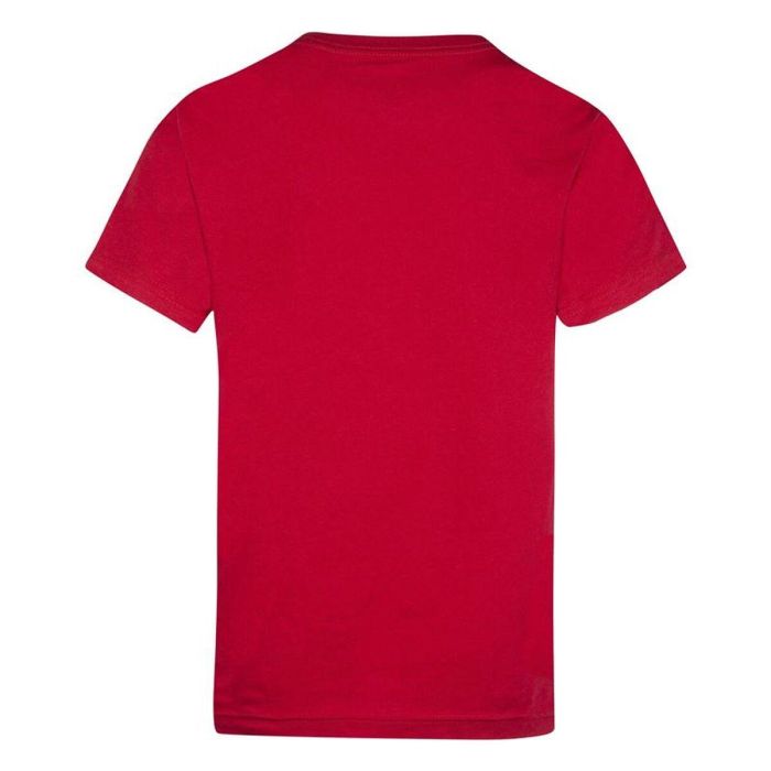 Camiseta de Manga Corta Infantil Jordan Practice Flight Ss Rojo S 5