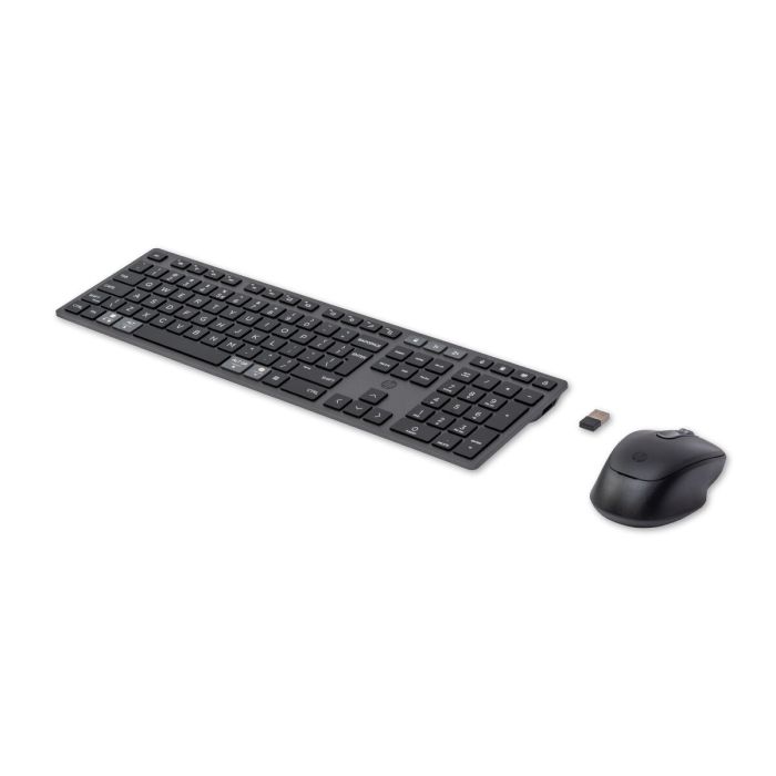 Teclado y Ratón HP 9T5A9AA Negro Inglés QWERTY 2