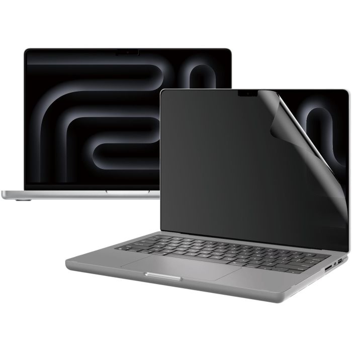 PanzerGlass Protector de Pantalla de Privacidad para MacBook Pro 14" M1, M2, M3, M4 - Antirrayas, Aplicación en Seco