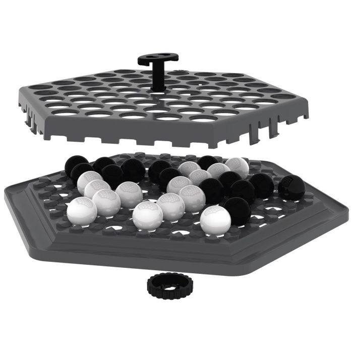 Zygomatic Abalone GO Juego de Mesa Portátil Estrategia 2 Jugadores Tablero Hexagonal Bolas Blancas Negras +7 Años Multilenguaje 20 Minutos 1 Zygomatic Abalone GO Juego de Mesa Portátil Estrategia 2 Jugadores Tablero Hexagonal Bolas Blancas Negras +7 Años Multilenguaje 20 Minutos 1