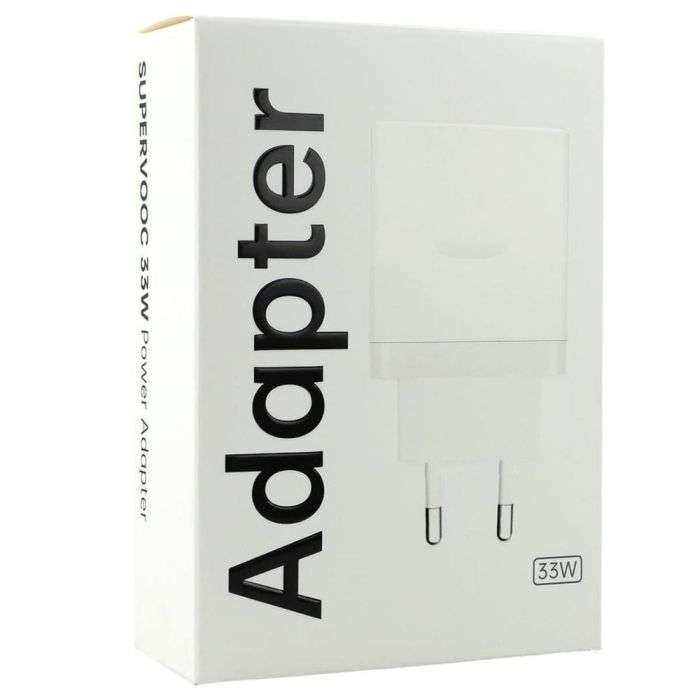 Cargador Oppo Supervooc 33 W Usb Tipo 2 Cargador Oppo Supervooc 33 W Usb Tipo 2