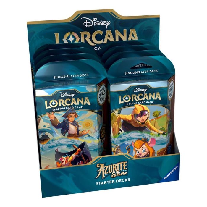 Ravensburger Juego Cartas Disney Lorcana TCG Azurite - Mazo de Inicio con 60 Cartas, Foil, Contadores y Reglas 6 Ravensburger Juego Cartas Disney Lorcana TCG Azurite - Mazo de Inicio con 60 Cartas, Foil, Contadores y Reglas 6