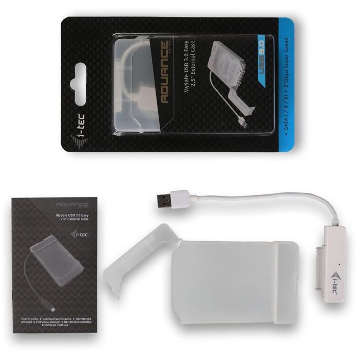 i-tec USB 3.0 CASE HDD SSD EAS MySafe USB 3.0 Easy, HDD/SSD 8