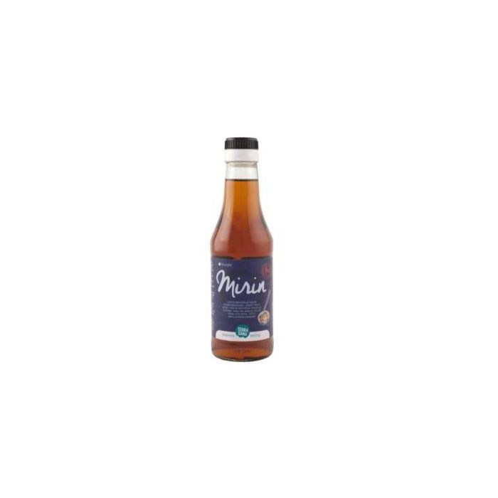 TERRASANA Mirin Vino de Arroz Dulce para Cocinar Bio 250ml - Condimento Umami Ecológico