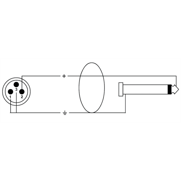 Cable De Audio Jack Mono/Xlr Macho - 7,5 M 1 Cable De Audio Jack Mono/Xlr Macho - 7,5 M 1