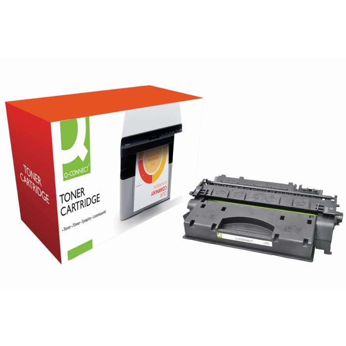Q-connect Tóner CF280X Compatible HP LaserJet M401 Negro 6900 Páginas 1