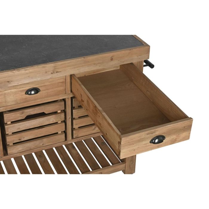 Isla Cocina Cottage DKD Home Decor Natural Negro 75 x 96 x 142 cm 8 Isla Cocina Cottage DKD Home Decor Natural Negro 75 x 96 x 142 cm 8