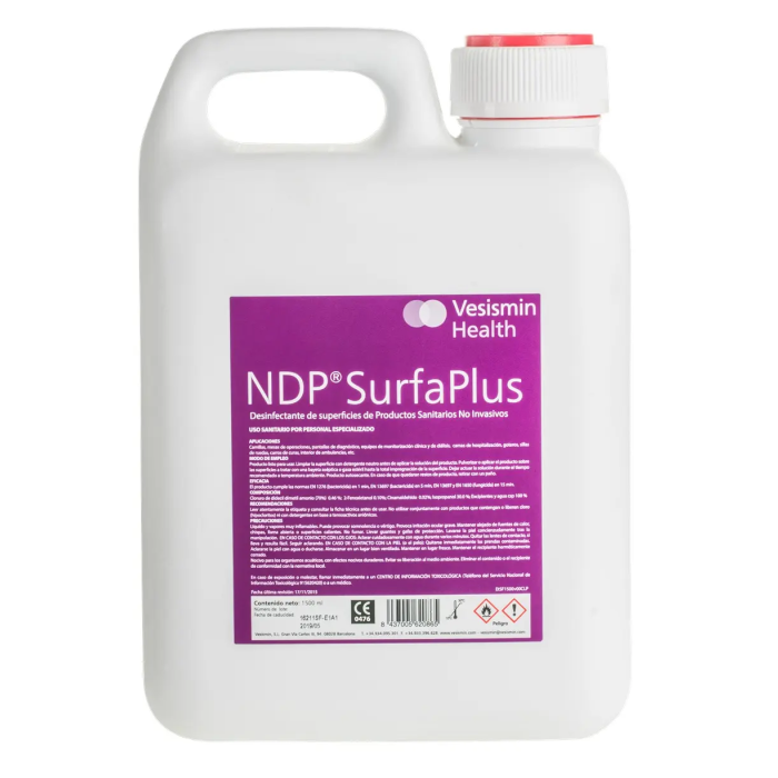 Desinfectante De Superficies Ndp Surfaplus 1,5 L