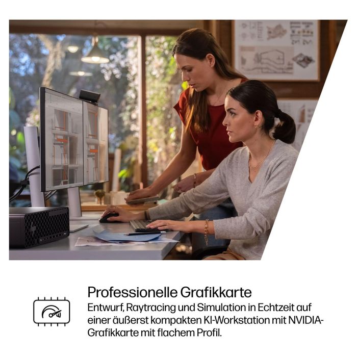 HP Workstation Z2 SFF G1i CU9-285K con Intel Core i9, 64GB RAM, 1TB SSD, NVIDIA RTX Pro 4000, Windows 11 Pro 14