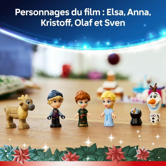 Lego Calendario de Adviento 2025 de Disney Frozen 43273 - Juguetes para Niños de 5 Años 12
