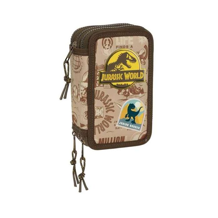 Plumier Escolar Safta Triple 37 Piezas Jurassic World 195x125x55 mm 0 Plumier Escolar Safta Triple 37 Piezas Jurassic World 195x125x55 mm 0