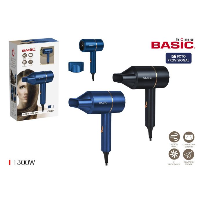 Inde Secador de Pelo 1300W Basic Home (6 Unidades)