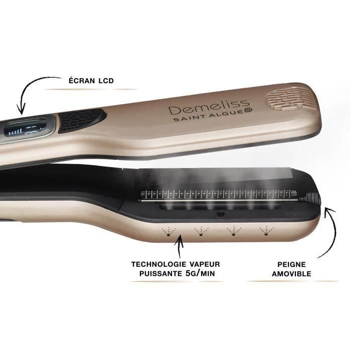 SAINT-ALGUE Planchas de vapor planchas de titanio Demeliss Titanium 1 SAINT-ALGUE Planchas de vapor planchas de titanio Demeliss Titanium 1
