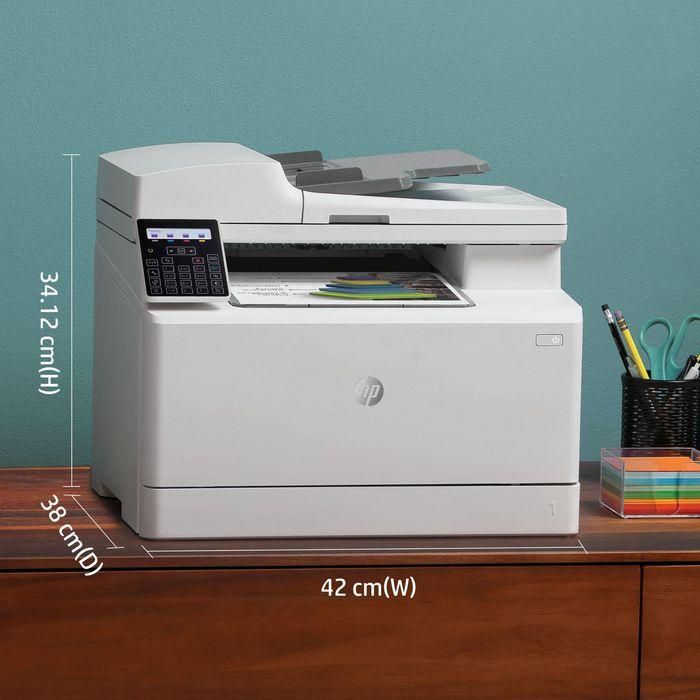 HP Color LaserJet Pro MFP M183fw Multifunción Láser 16ppm WiFi LCD 600 x 600dpi 256MB 800MHz 21