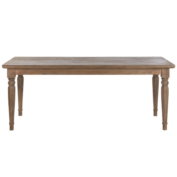 Mesa de Comedor Home ESPRIT madera de teca 200 x 90 x 78 cm 1 Mesa de Comedor Home ESPRIT madera de teca 200 x 90 x 78 cm 1
