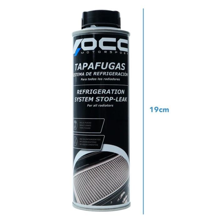 Occ Motorsport Tapafugas Sistema Refrigeración 300 mL OCC49008, Sella Fugas y Protege Radiador Universal
