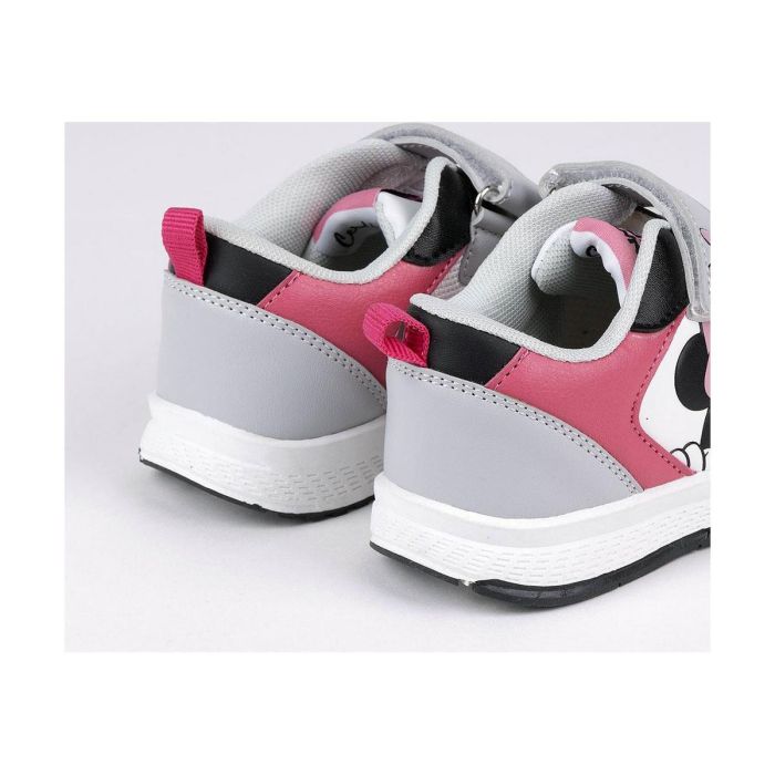 Zapatillas Deportivas Infantiles Minnie Mouse Gris Rosa 3