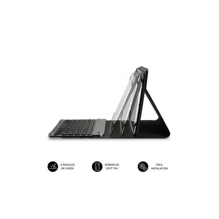 SUBBLIM Funda Tablet KEYTAB PRO BLUETOOTH 10,1" Grey 3