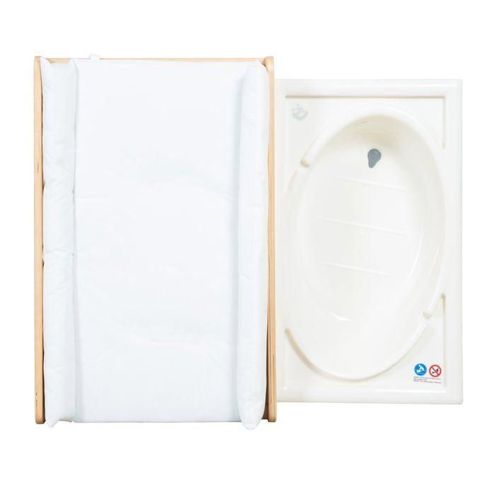 Roba ROB4005317240503 Cambiador extensible con bañera Baby Pool - Blanco estilo Roba - Madera natural 5 Roba ROB4005317240503 Cambiador extensible con bañera Baby Pool - Blanco estilo Roba - Madera natural 5