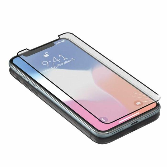 Protector de Pantalla Cristal Templado para Móvil Iphone X-Xs KSIX Armor Negro 1