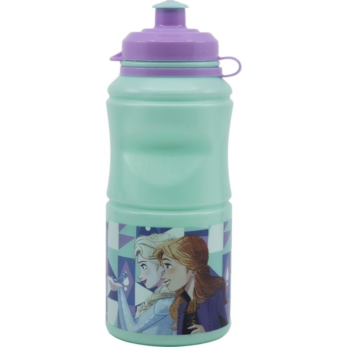 Disney Botella Deportiva Easy Hold 380 mL Frozen CZ11344, Plástico Libre de BPA, Licencia Oficial 4