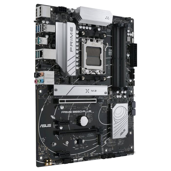 ASUS 90MB1BS0-M0EAYC Placa Base PRIME B650-PLUS CSM para AMD Ryzen AM5, ATX, 4x DDR5, 1x DP 2