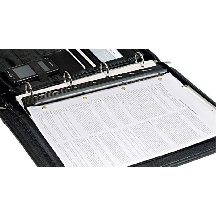 WEDO Taschenlocher Business 4fach Metall mit Lineal 2 WEDO Taschenlocher Business 4fach Metall mit Lineal 2