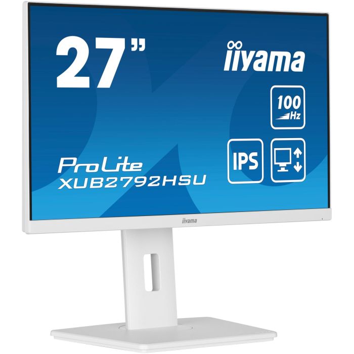 Iiyama XUB2792HSU-W6 Monitor 27" Full HD IPS 1920x1080 100Hz HDMI USB 3.2 Gen 1 Blanco