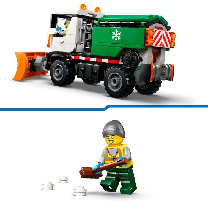 Lego City Quitanieves 60490 Camión de Juguete para Niños +6 Años con 263 Piezas 6