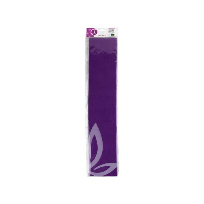 Papel Crespon Liderpapel 50 cm X 2.5M 34 gr-M2 Violeta 1