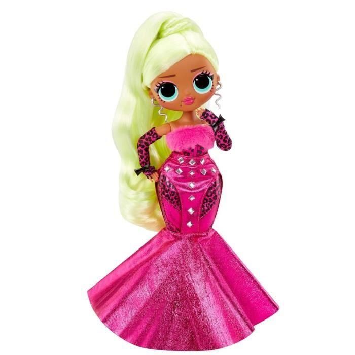 LOL Surprise OMG - Muñeca Fashion 24 cm - Lady Diva - 2 conjuntos con peine y complementos - A partir de 4 años