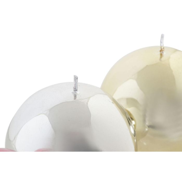 Vela Navidad Tradicional DKD Home Decor 9 x 9 x 9 cm (3 Unidades) 2 Vela Navidad Tradicional DKD Home Decor 9 x 9 x 9 cm (3 Unidades) 2