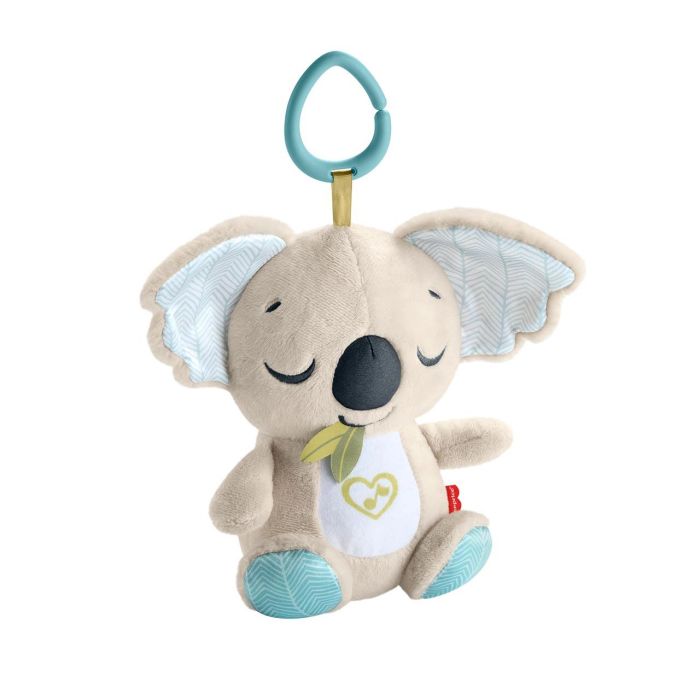 Fisher-Price Jbd65 Altavoz Koala Calmante Portátil para Bebés con Nanas, Ruido Blanco y Sonidos Relajantes Enganchable (+3 meses) Fisher-Price Jbd65 Altavoz Koala Calmante Portátil para Bebés con Nanas, Ruido Blanco y Sonidos Relajantes Enganchable (+3 meses)
