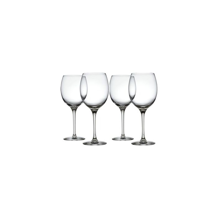 Mami Xl Set 4 Vasos Vino Blanco Vidrio Cristalino ALESSI SG119/1S4