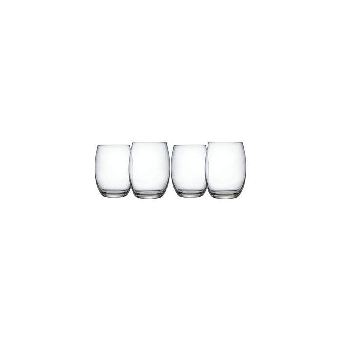 Mami Xl Set 4 Vasos Largos Vidrio Cristalino ALESSI SG119/3S4