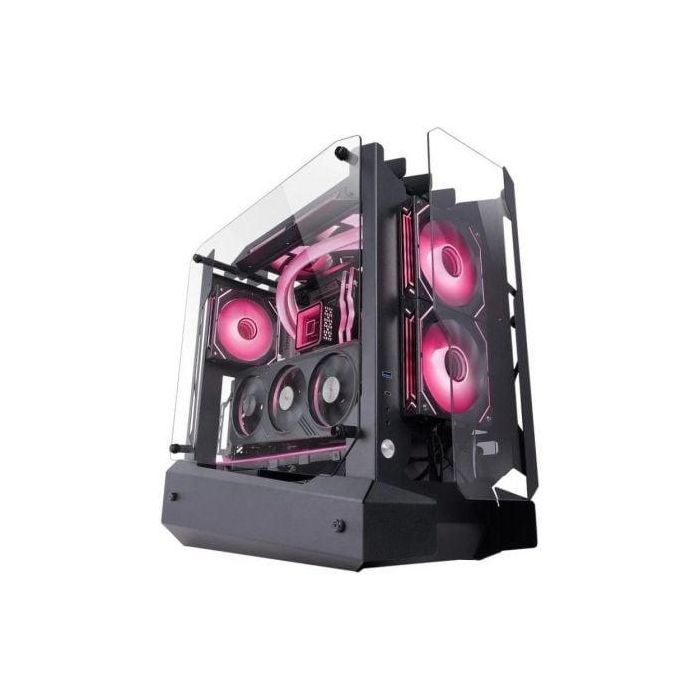 Mars Gaming MC-EDGE Caja Gaming Semitorre Open Air con Paneles de Cristal Templado, ATX, USB-C y Flujo de Aire Óptimo Mars Gaming MC-EDGE Caja Gaming Semitorre Open Air con Paneles de Cristal Templado, ATX, USB-C y Flujo de Aire Óptimo