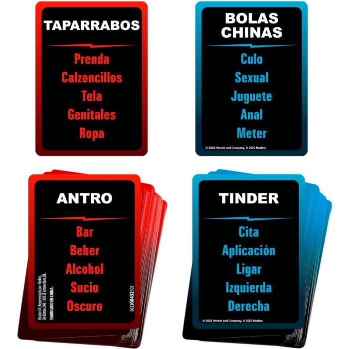 Hasbro G0432 Juego Tabú Sin Censura: Edición para Adultos +18 años, Juego de Mesa para Fiestas en Español 2