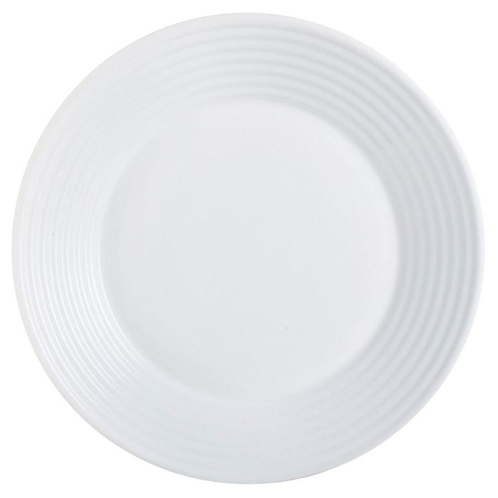 Plato Hondo Luminarc Harena Blanco Vidrio (Ø 23,5 cm) (24 Unidades) 1