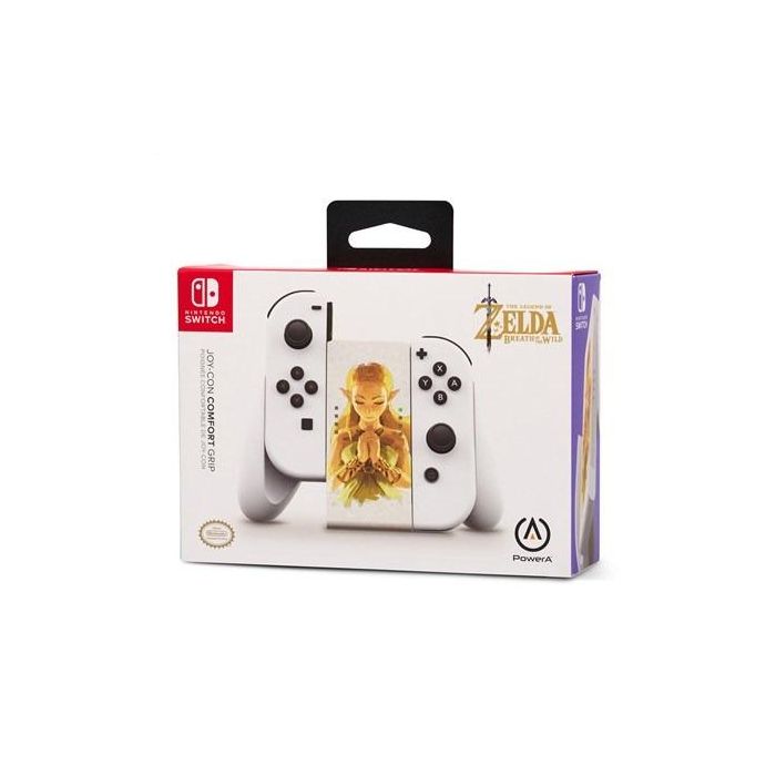 Mando Gaming Powera NSAC0059-01 Nintendo Switch Blanco/Dorado 7