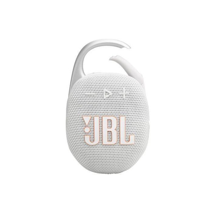 Altavoz con Bluetooth JBL Clip 5/ 7W/ 1.0/ Blanco 1 Altavoz con Bluetooth JBL Clip 5/ 7W/ 1.0/ Blanco 1