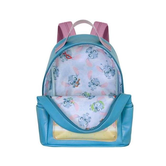 Mochila Heady Pequeña Cake Disney Lilo y Stitch Azul 3 Mochila Heady Pequeña Cake Disney Lilo y Stitch Azul 3