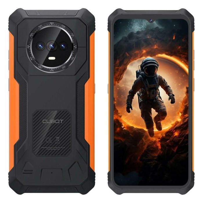 Smartphone Cubot King Kong ES 6,5" UNISOC T606 6 GB RAM 128 GB Negro , naranja 3