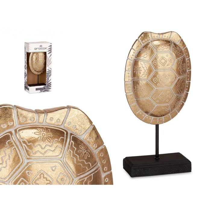 Caparazón Tortuga con Base Oro Giftdecor 17.5x36x10.5 cm - Poliresina (4 Unidades) Caparazón Tortuga con Base Oro Giftdecor 17.5x36x10.5 cm - Poliresina (4 Unidades)