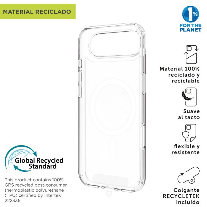 Funda para Móvil Muvit for Change iPhone Air Transparente 6 Funda para Móvil Muvit for Change iPhone Air Transparente 6