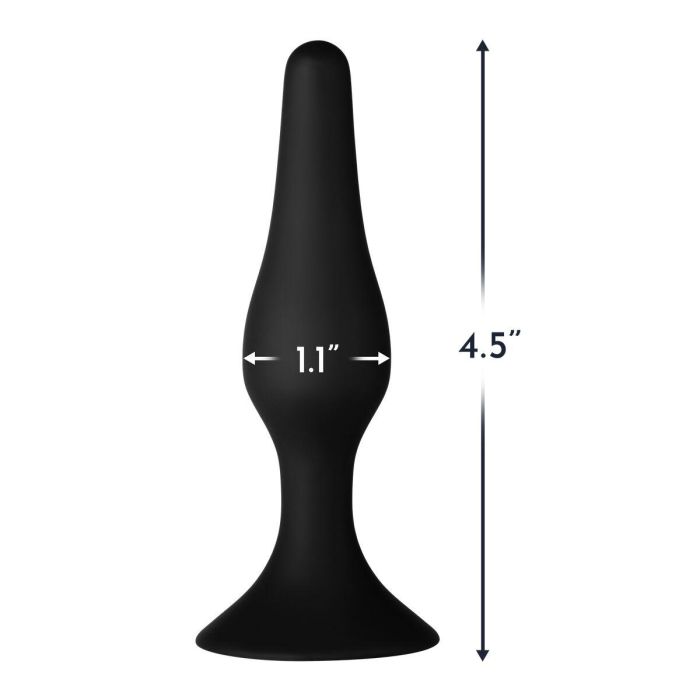 Plug Anal Forto Negro 3 Plug Anal Forto Negro 3