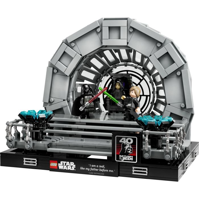 Lego Star Wars 75352 diorama del Emperor's Throne Hall, modelo con láser 1 Lego Star Wars 75352 diorama del Emperor's Throne Hall, modelo con láser 1
