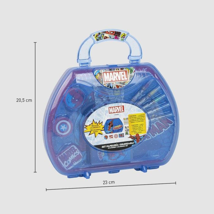 Set papelería coloreable maletín marvel 23.0 x 20.0 x 4.0 cm 5 Set papelería coloreable maletín marvel 23.0 x 20.0 x 4.0 cm 5