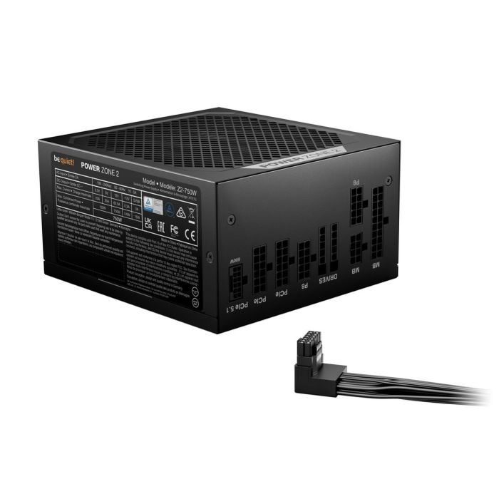 Fuente de Alimentación Be Quiet! BP006EU ATX 750 W RoHS CE 80 PLUS Platinum WEEE BSMI CB 13