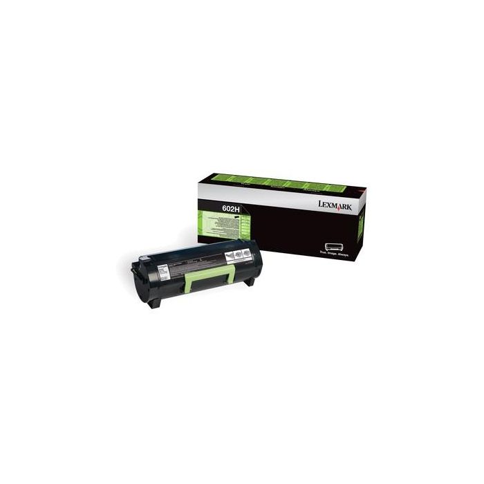 Lexmark Toner 602H Negro para Impresoras MX310/410/510/511/611 con Rendimiento de 10.000 Páginas
