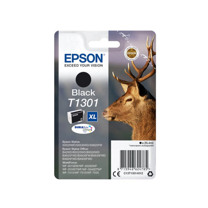 Epson Stylus SX525WD/620FW/ Office B42WD/ 525WD/625FWD/925FWD Cartucho Negro 1